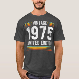 Vintag 1975 Limited Edition 47 Years Old Bday 47t T-Shirt