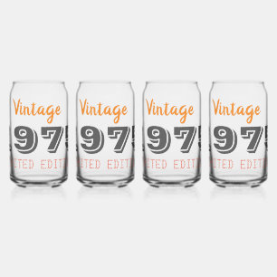 Vintag 1975 limitierte Auflage 50. Geburtstagsgesc Dosenglas