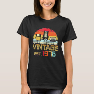 Vintag 1976 46. Geburtstag T-Shirt