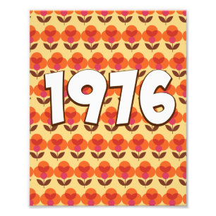 Vintag 1976 fotodruck