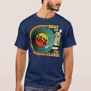 Vintag 1976 Geburtstag Shirt Im Classic Birthday S