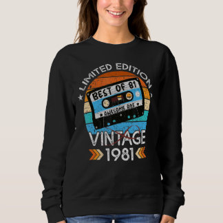 Vintag 1981 Vintage Phantastische Kassette Best of Sweatshirt