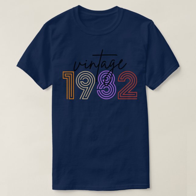 Vintag 1982 14 T-Shirt (Design vorne)
