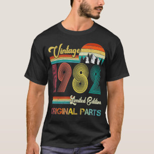Vintag 1982 Originalteile in limitierter Auflage 3 T-Shirt