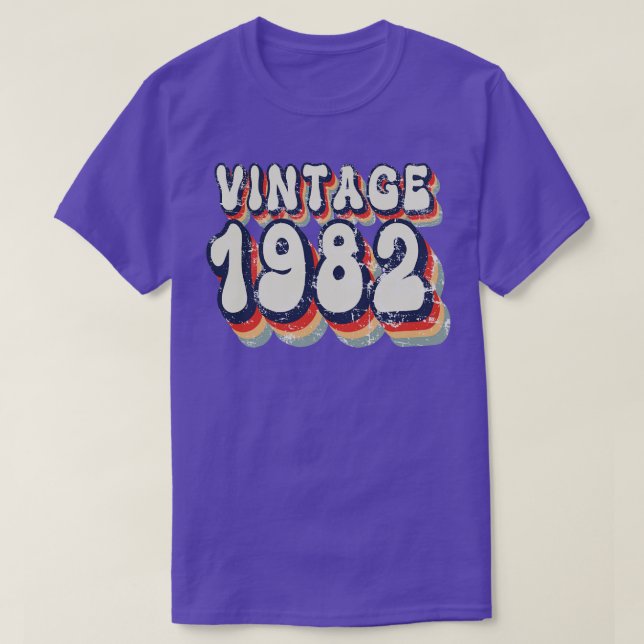 Vintag 1982 T-Shirt (Design vorne)