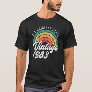 Vintag 1983 39. Geburtstag Klassischer Retro 39 Ja T-Shirt