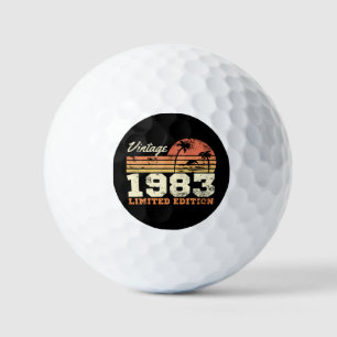 Vintag 1983 Limited Edition 41. Geburtstag Golfball