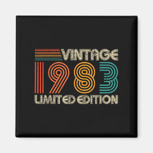 Vintag 1983 Limited Edition Clic 1983 Men Women V Magnet