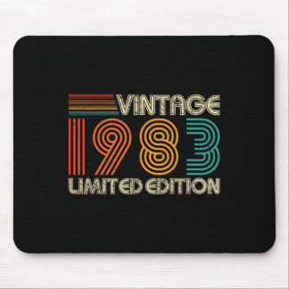 Vintag 1983 Limited Edition Clic 1983 Men Women V Mousepad