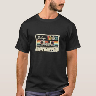 Vintag 1983 Retro Cassette 38. Geburtstag 38 Jahre T-Shirt