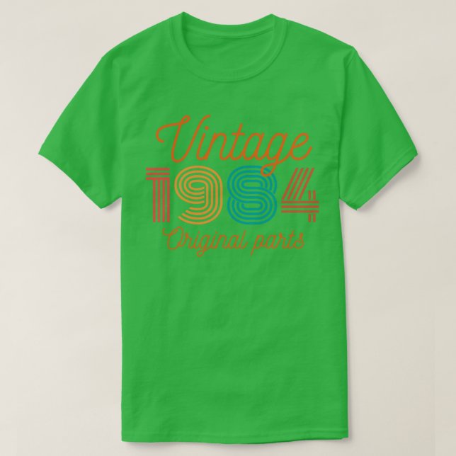 Vintag 1984 20 T-Shirt (Design vorne)