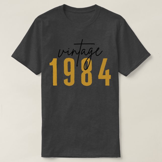 Vintag 1984 25 T-Shirt (Design vorne)