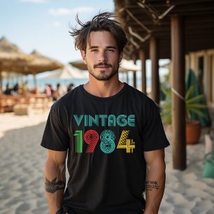 Vintag 1984 40. Geburtstagsgeschenke 40 Jahre alt T-Shirt