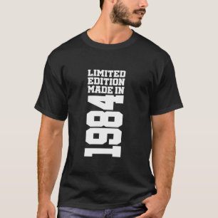 Vintag 1984 Funny 40 Years Old Men Women 40 th Bir T-Shirt