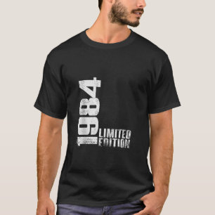 Vintag 1984 Funny 40 Years Old Men Women 40 th Bir T-Shirt
