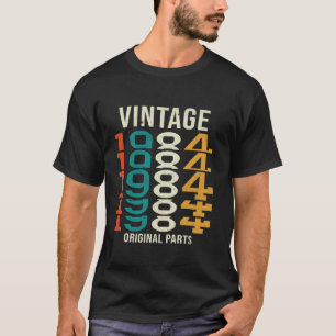 Vintag 1984 Original Parts Retro Funny 40. Geburts T-Shirt
