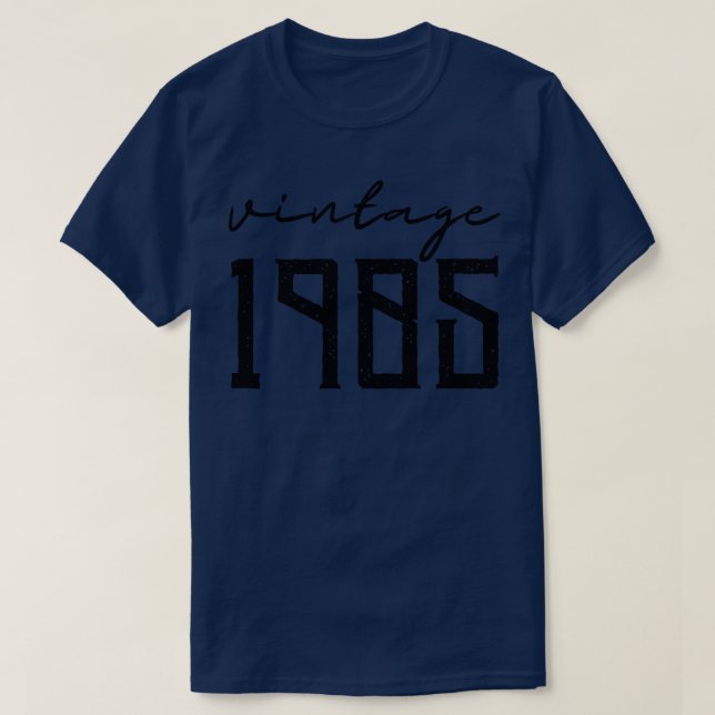 Vintag 1985 20 T-Shirt (Design vorne)