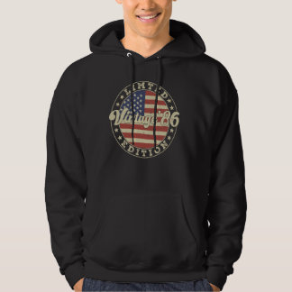Vintag 1986 38. Geburtstag 38 Jahre alter Amerikan Hoodie