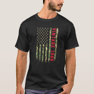 Vintag 1986 American Flag Camouflage 36 Jahre alt  T-Shirt
