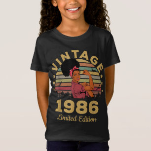 Vintag 1986 Geburt 1986 35. T-Shirt