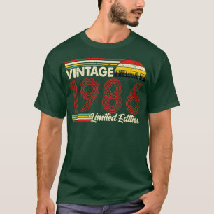Vintag 1986 Geburtstag Shirt Limited Edition 1986 