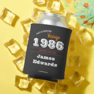 Vintag 1986 Retro Can Cooler - 40. Geburtstag Dosenkühler