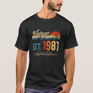 Vintag 1987 Retro 35 Jahre Phantastisch 35. T-Shirt