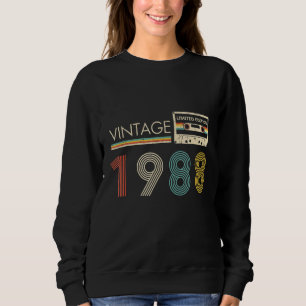 Vintag 1988 Kassette Sweatshirt