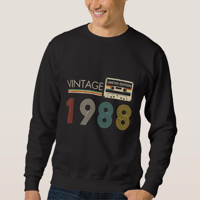 Vintag 1988 Kassette Sweatshirt (Vorderseite)