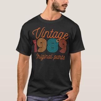 Vintag 1989 Originalteile T-Shirt
