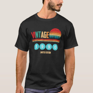 Vintag 1990 Funny 31 Years Old Boys and Girls 31T T-Shirt