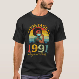 Vintag 1991, 1991 Retro 30. Geburtstag 30 T-Shirt