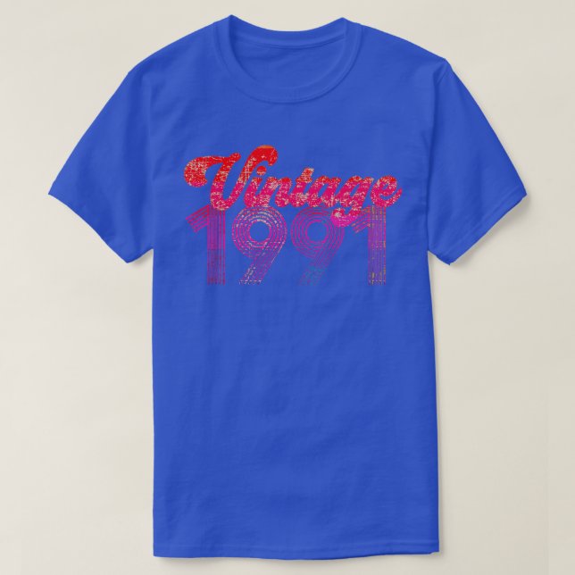 Vintag 1991 2 T-Shirt (Design vorne)