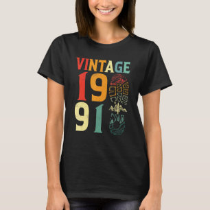 Vintag 1991 31 Jahre Altes Camping Wandern T-Shirt