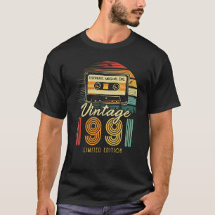 Vintag 1991 Retro Cassette 1991 31. Geburtstag 31 T-Shirt