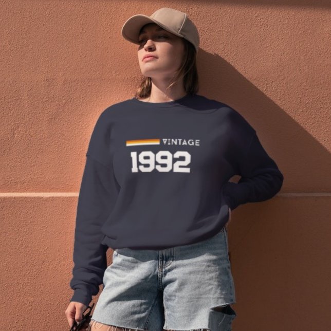 Vintag 1992 21. Geburtstag 30. Geburtstag Party Sweatshirt (Von Creator hochgeladen)