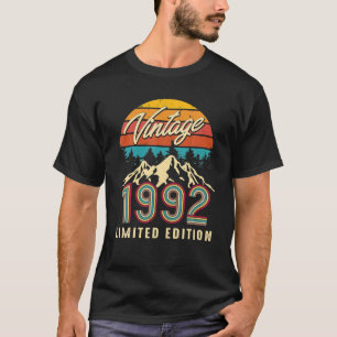 Vintag 1992 30. Geburtstag 30 Jahre altes Geschenk T-Shirt