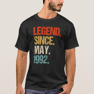 Vintag 1992 31. Geburtstagsretro 31 Jahre alt T-Shirt