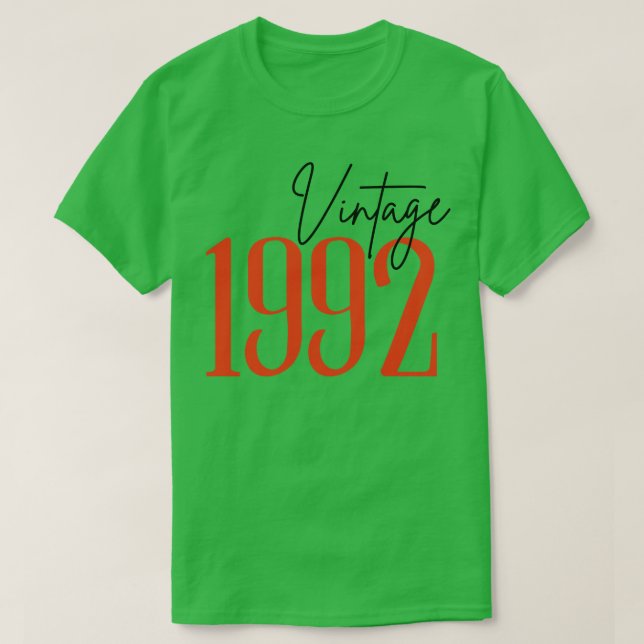 Vintag 1992 5 T-Shirt (Design vorne)