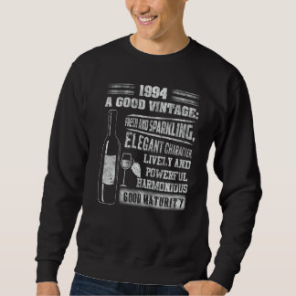 Vintag 1994 für Männer - Geburtstagswein Sweatshirt