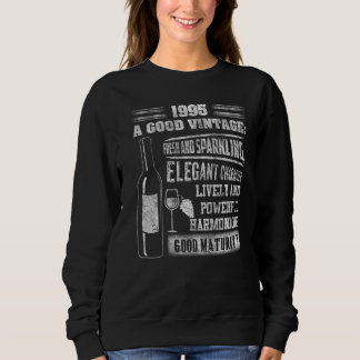 Vintag 1995 für Männer - Geburtstagswein Sweatshirt