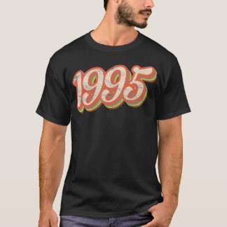 Vintag 1995 Tet 26. Geburtstag Retro 26 Jahre alt T-Shirt