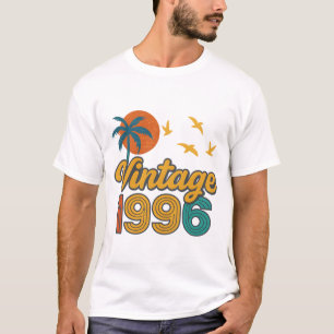 Vintag 1996 Limited Edition Men Women Birthday T-Shirt
