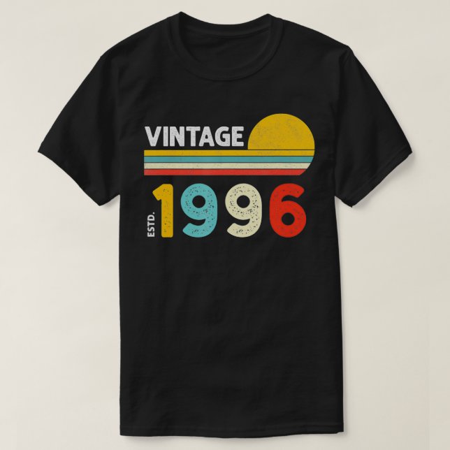 Vintag 1996 T-Shirt (Design vorne)