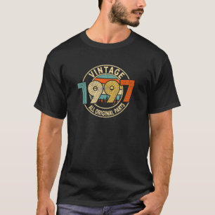 Vintag 1997 25 Jahre altes Geschenk 25. Geburtstag T-Shirt