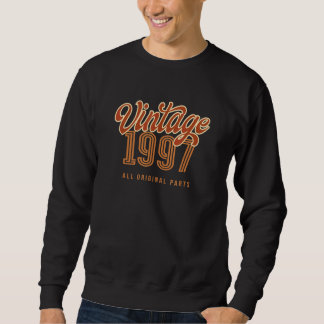 Vintag 1997 Alle Originalteile für Damen und Herre Sweatshirt