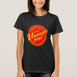 Vintag 1997 Retro 25-jähriger Geburtstag T-Shirt
