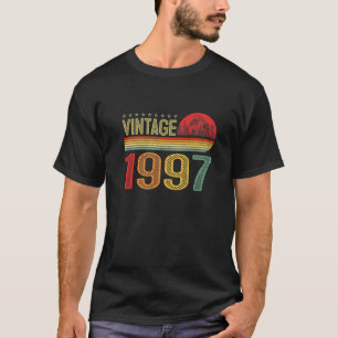 Vintag 1997 Sonntag 25 Jahre Alter Sonntag 25. Geb T-Shirt