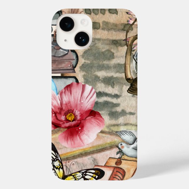 VINTAG 1 Case-Mate iPhone HÜLLE (Rückseite)