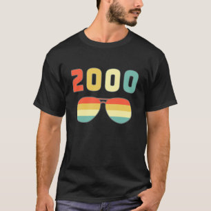 Vintag 2000 für Frauen Retro 2000 Geburtstag T-Shirt